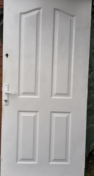 Drzwi stalowe z demontażu