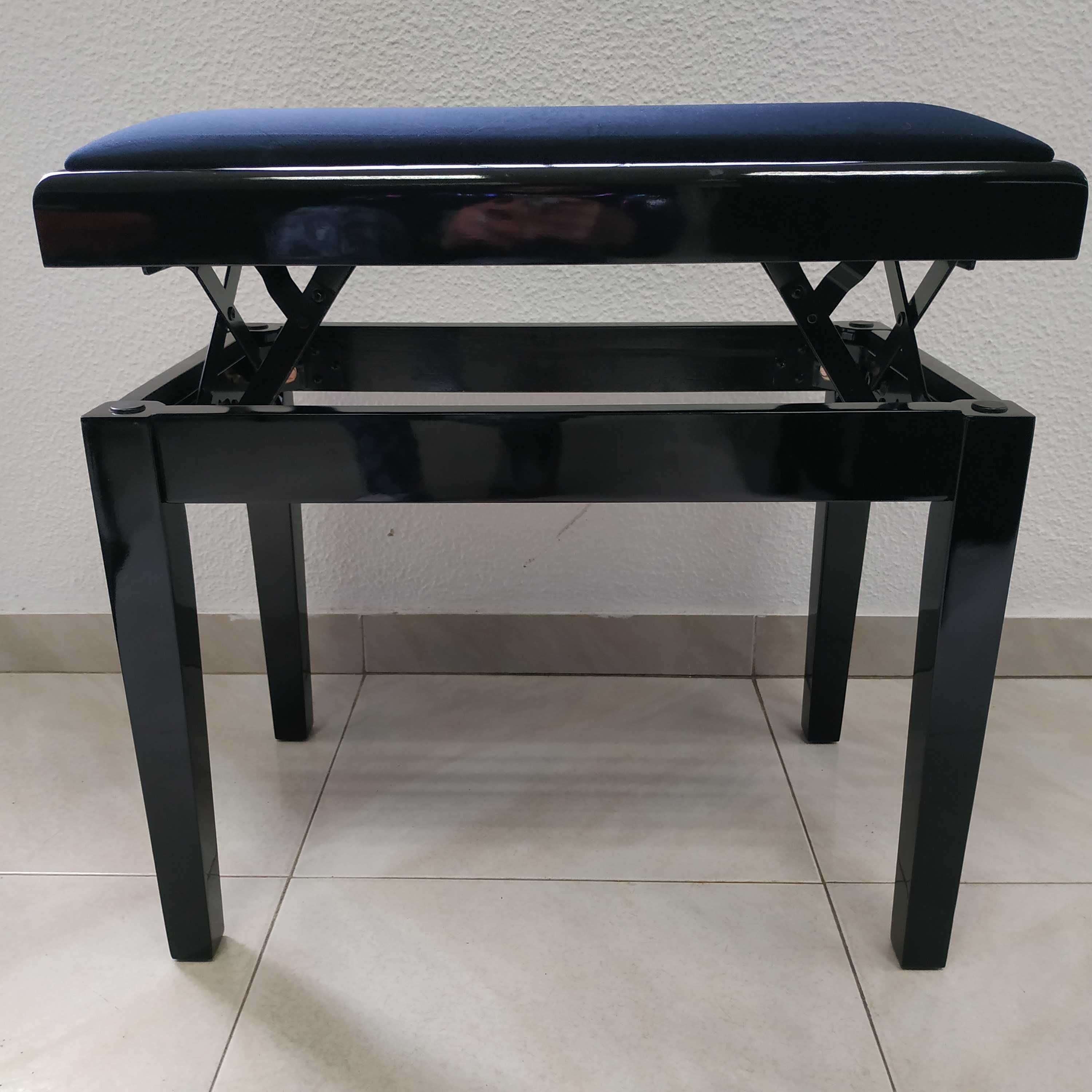 Banco de Piano Novo / Piano Stool/Bench New - 2 cores