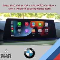 BMW & MINI - EVO ID5 & ID6 ATIVAÇÃO CarPlay + VIM + Espelhamento Ecrã