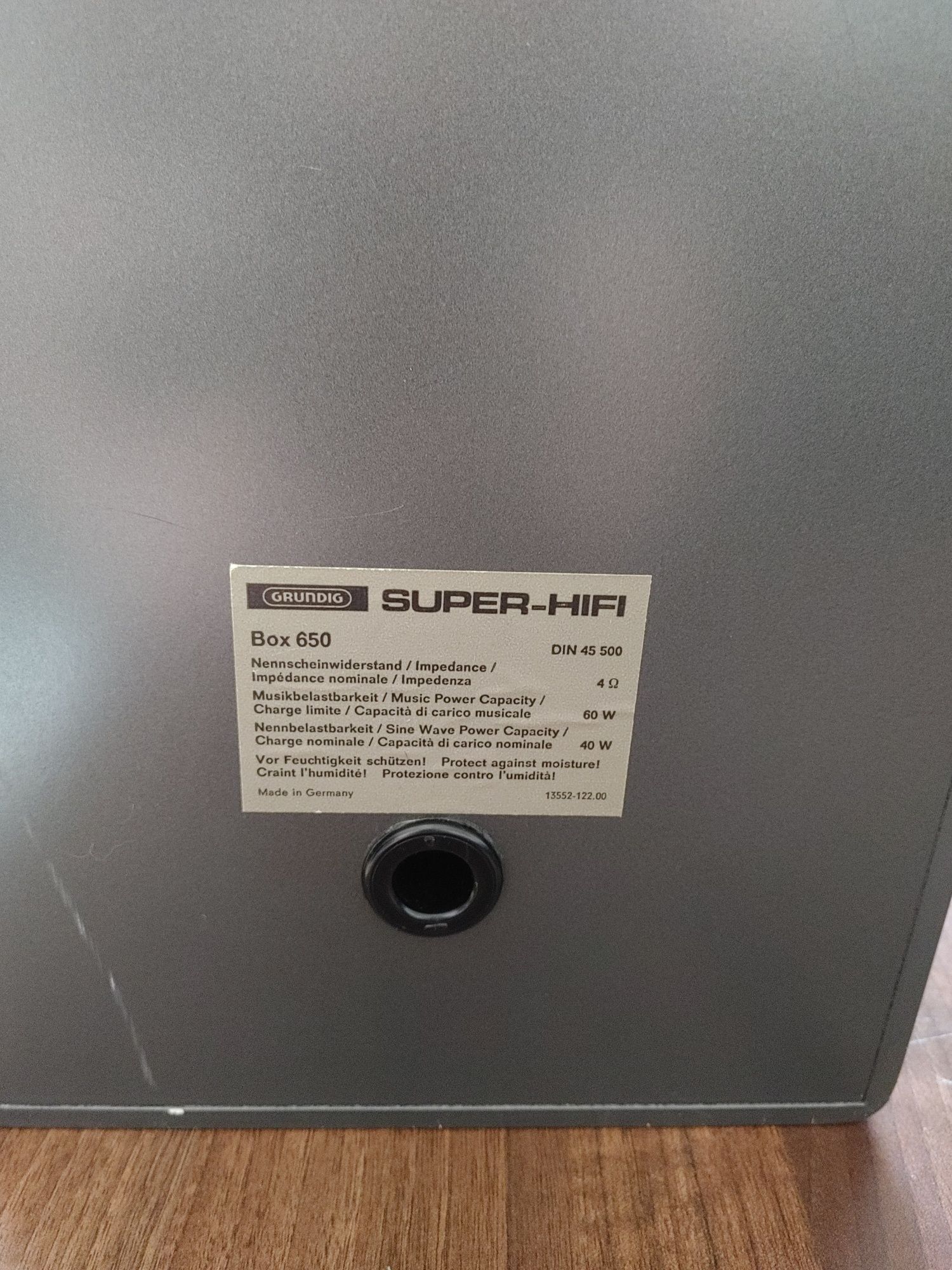 Grundig hifi box 650