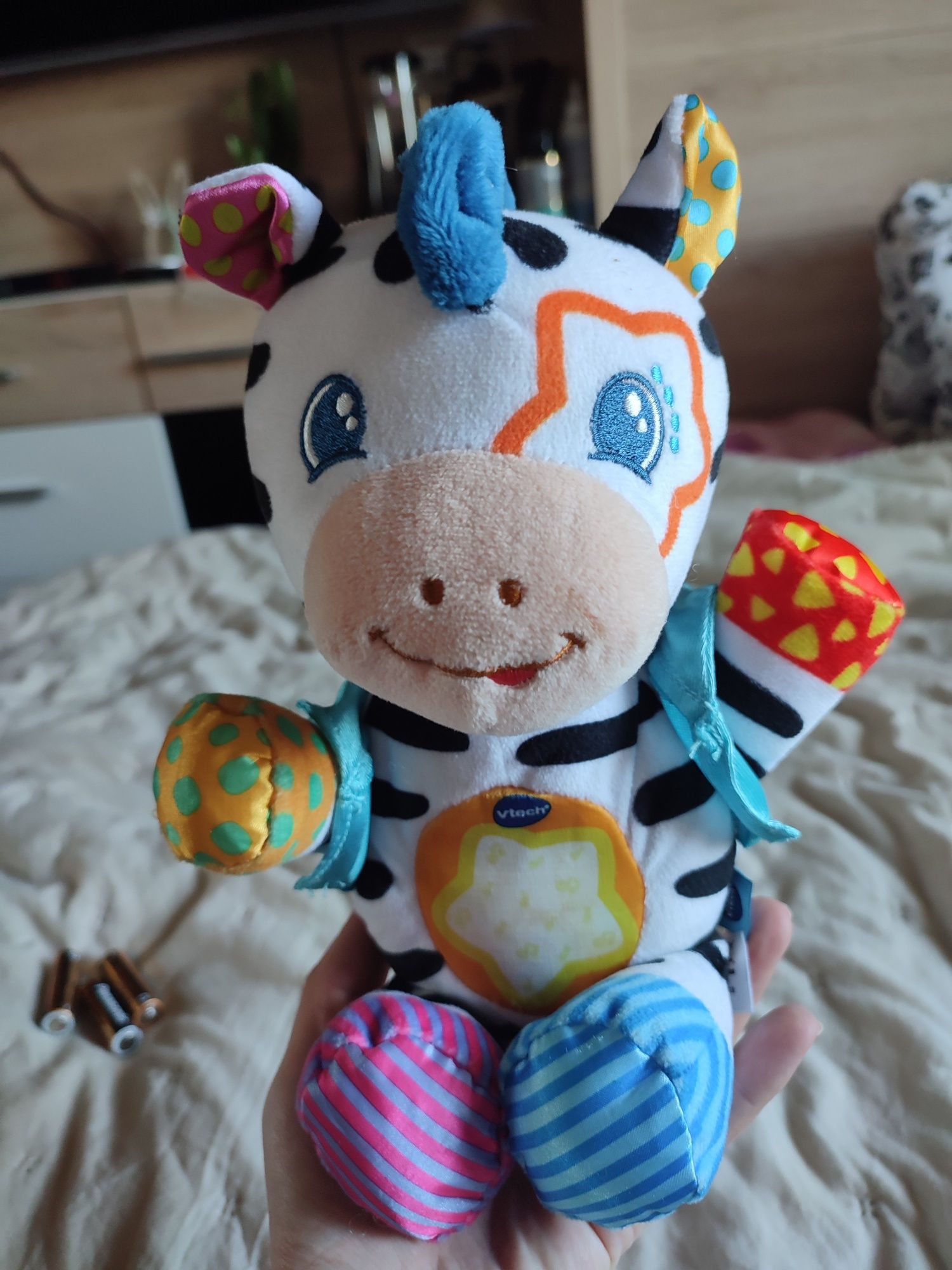 VTech, maskotka interaktywna Zebra po angielsku