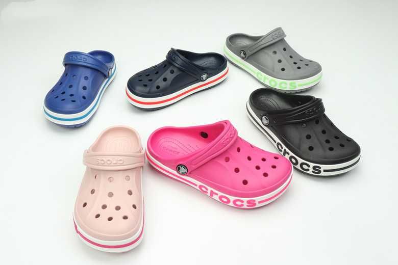 Кроксы Crocs Kids Bayaband Clogs, разные цвета