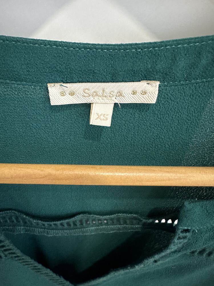 Blusa Salsa verde, tamanho XS