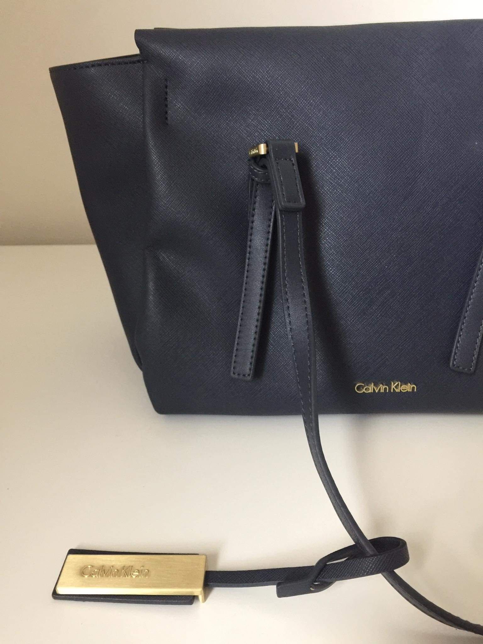 Calvin Klein granatowa torebka