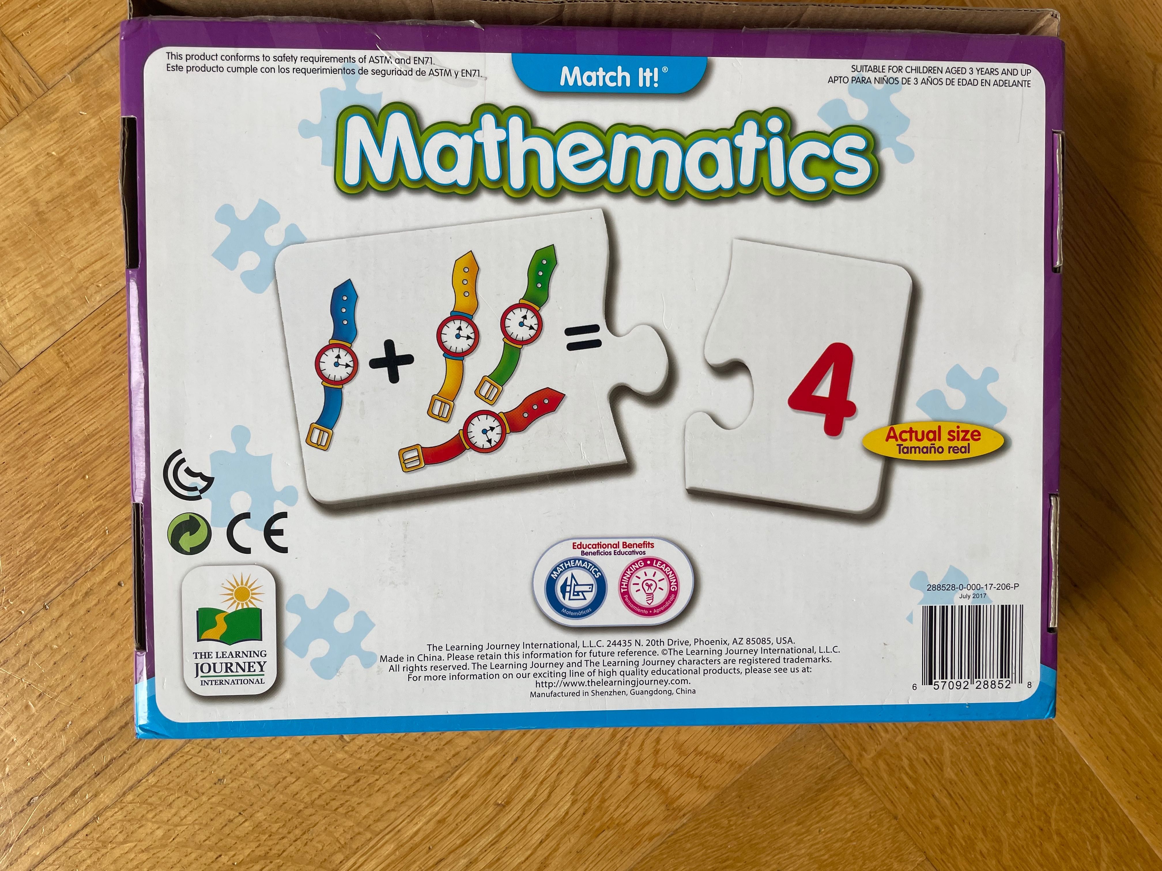Puzzle matematyka dr Joy mathematics dodawanie odejmowanie