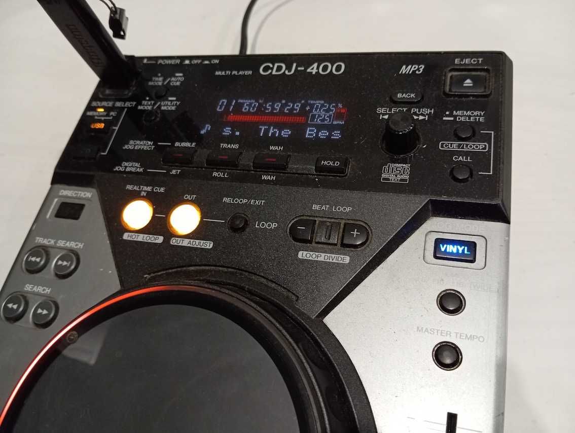 CD Player dla DJ'a Pioneer CDJ-400