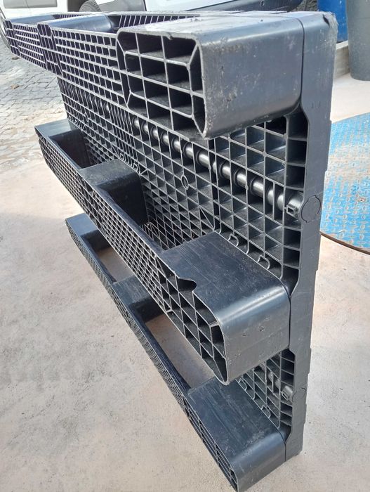 Euro Palete usada de plástico reforçada (1200x800)