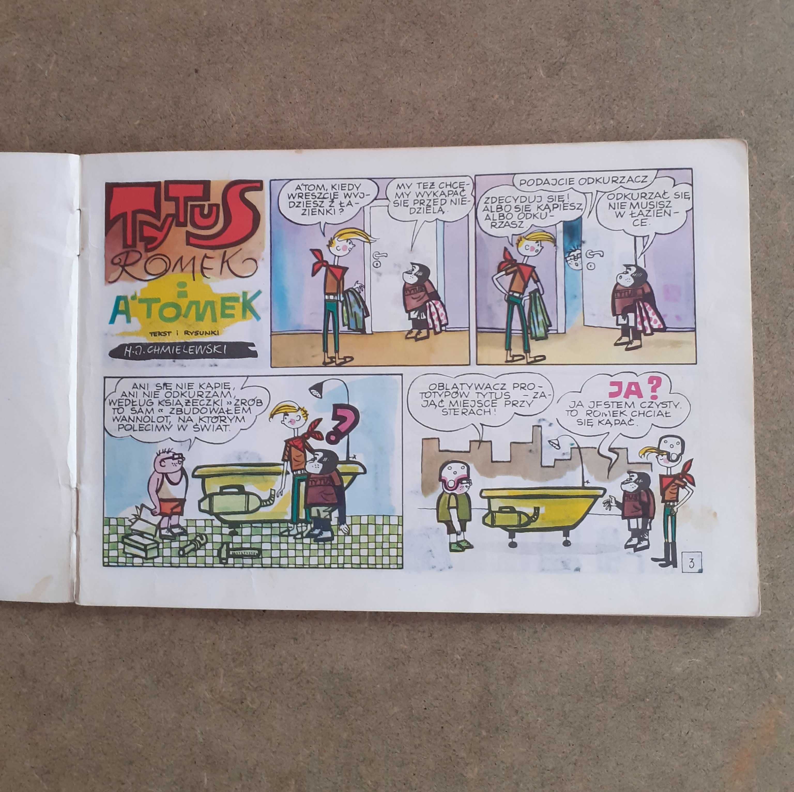 Tytus Romek i A'Tomek Księga V 5 komiks kolekcjonerski unikat vintage