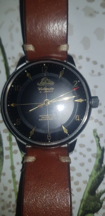Męski zegarek atlantic woldsmaster