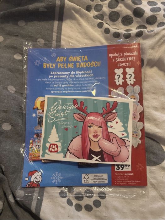 Gazetka z pocztówką Martyny Zabawy