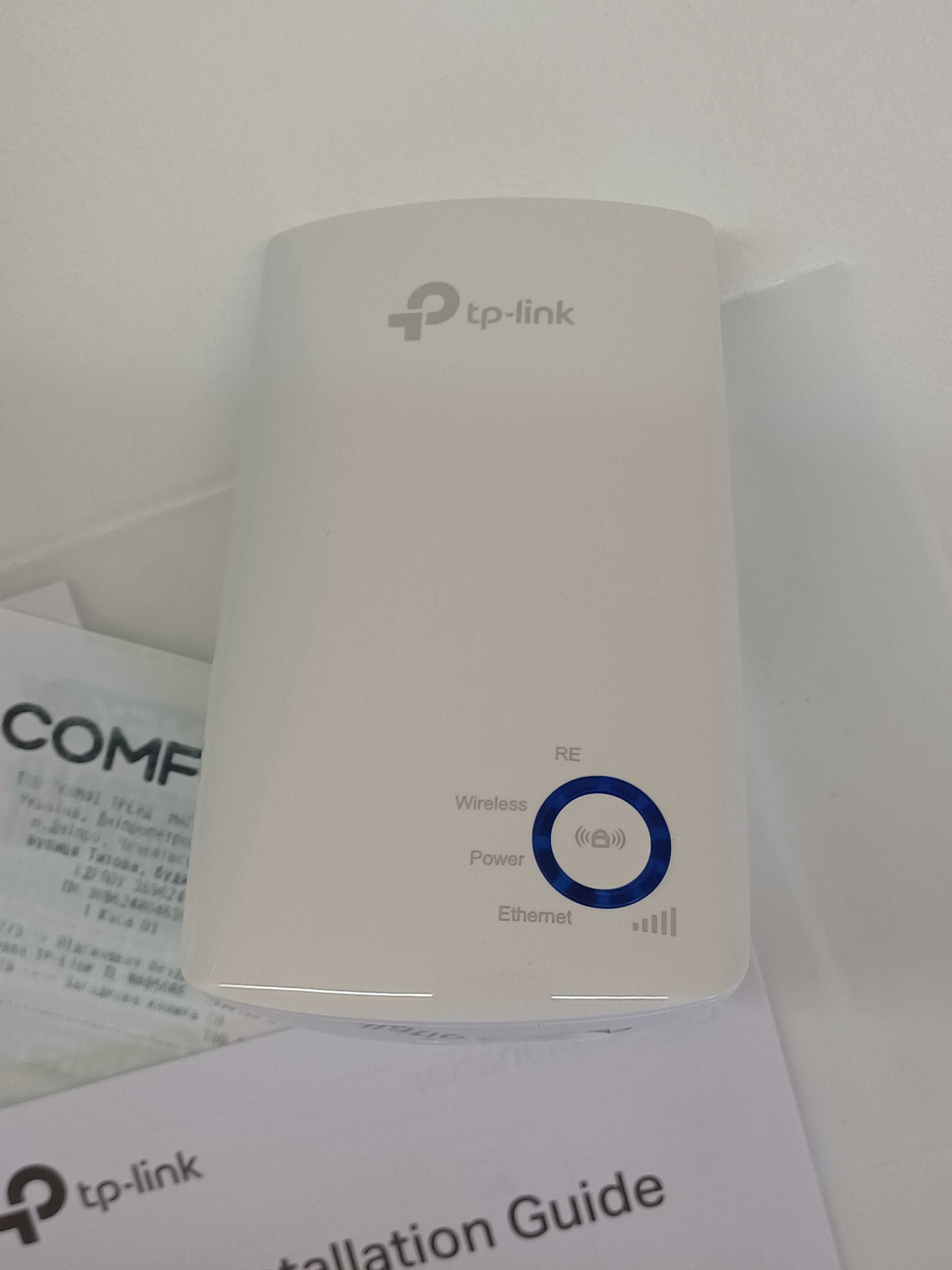 Ретранслятор Wi-Fi TP-LINK TL-WA850RE WiFi4 / 300Мбіт/с