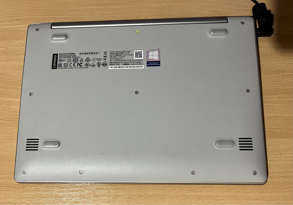 Ноутбук Lenovo IdeaPad 120S-11IAPD, Mineral Grey