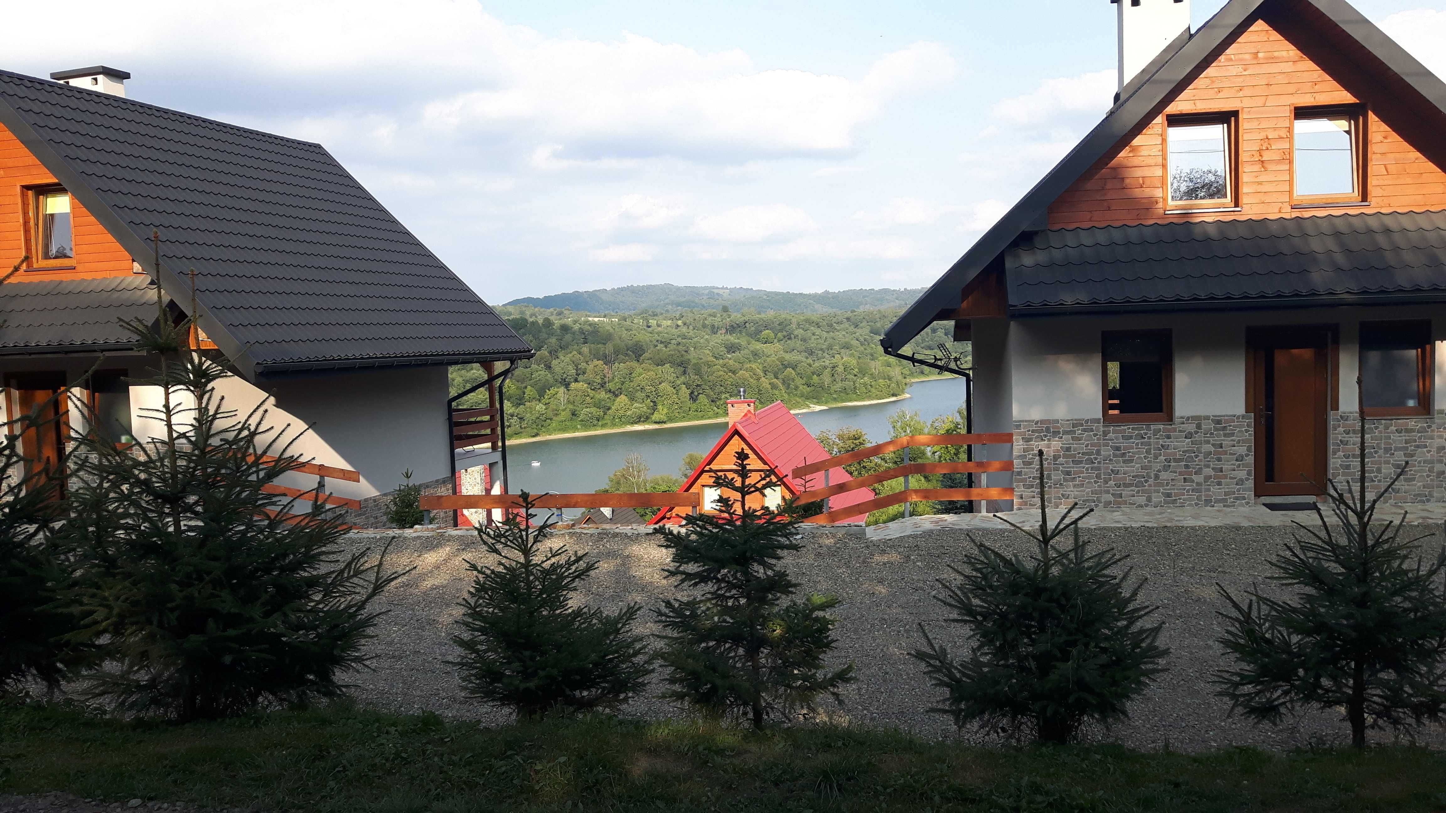 Domek2-7osobowy w Bieszczadach z widokiem nad Solinę