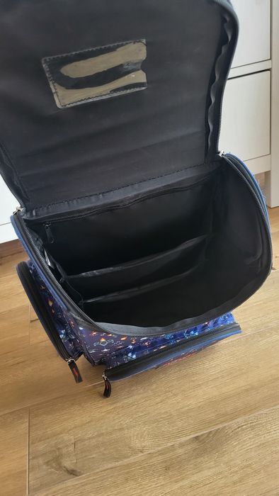 Tornister dla chłopca 1-3 Derform GAME ergonomiczny A4 odblaski kies