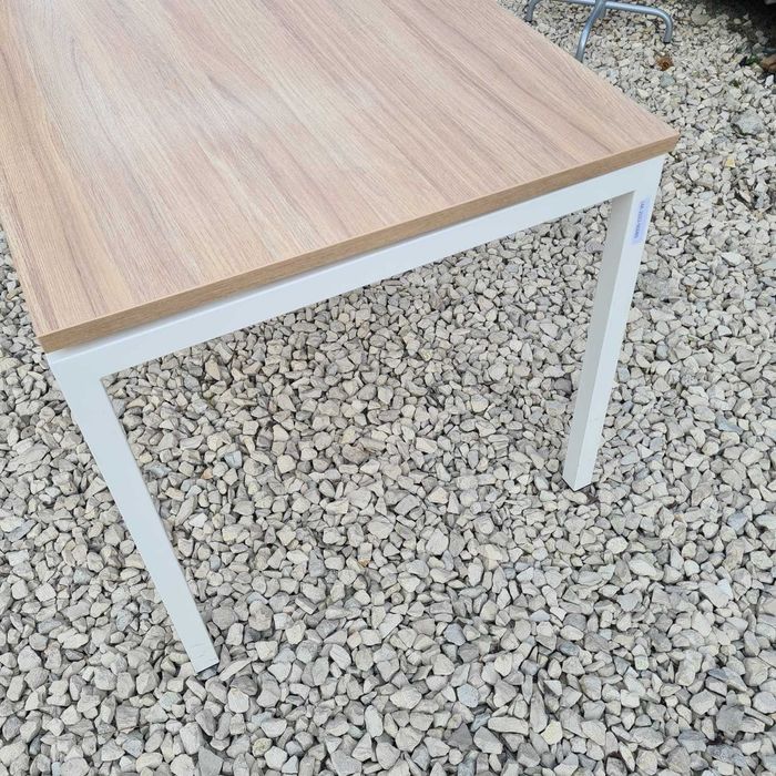 Biurko 120x80 biurka 120x80 dąb sonoma do  biur szkół domu recepcji
