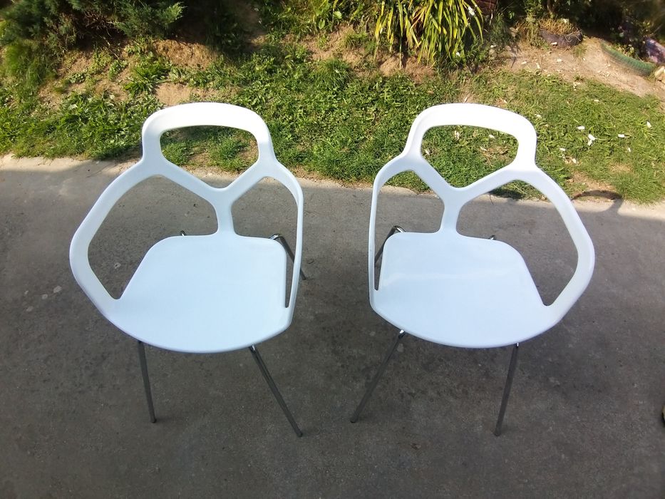 Ażurowe krzesła do salonu/na balkon/taras