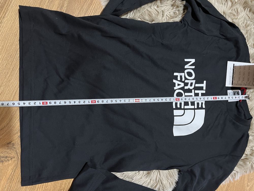 The north face bluzka z długim rękawem teens r XS z logo