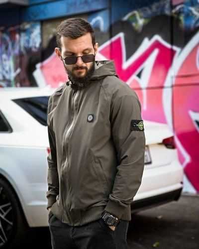 Stone Island / демісезонна куртка / тренд 2025 / топ якість