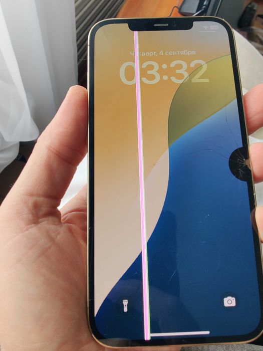 iPhone 12 Pro Max 256Gb разбит экран и зад, но полностью рабочий