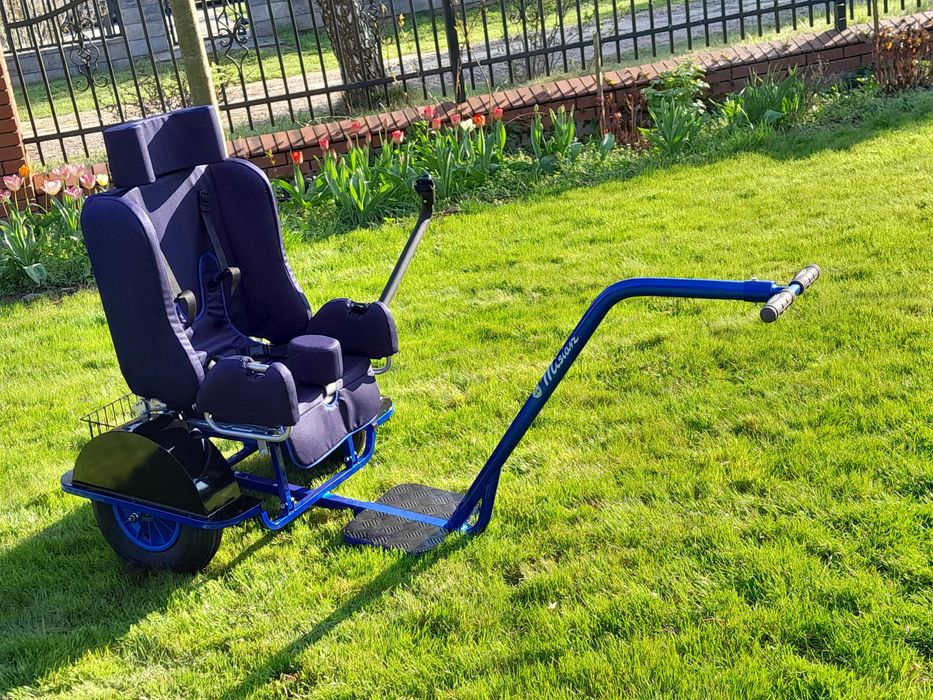 Wózek inwalidzki / przyczepka do roweru dla osoby dorosłej
