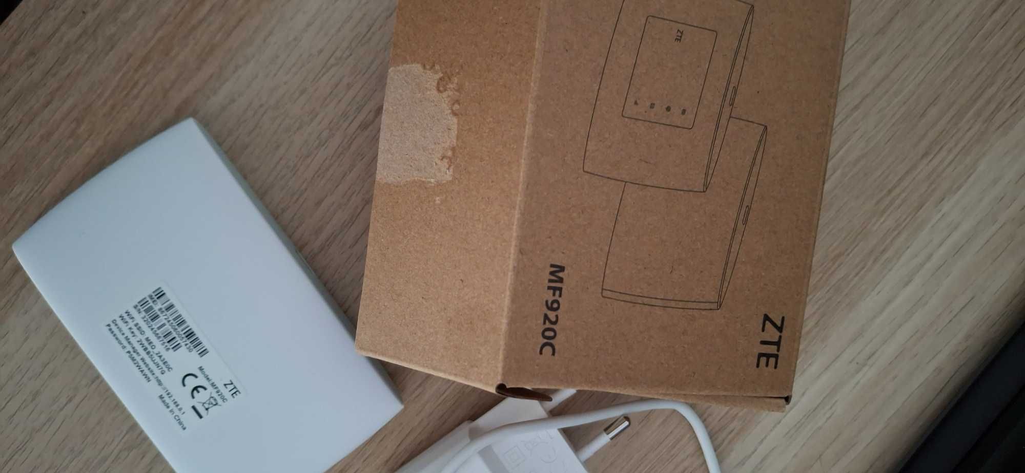 Router ZTE com cartão meo