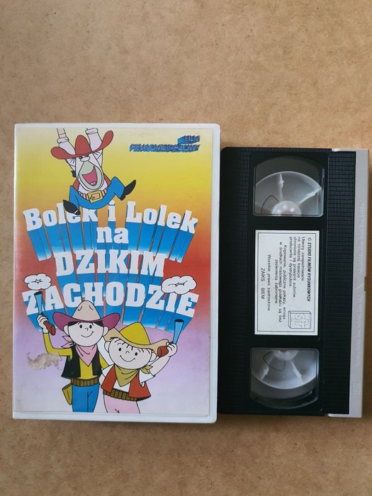 VHS Bolek i Lolek na Dzikim Zachodzie