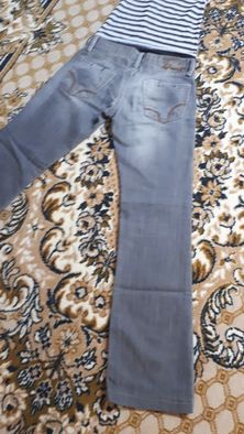 calças CLJ JEANS e top