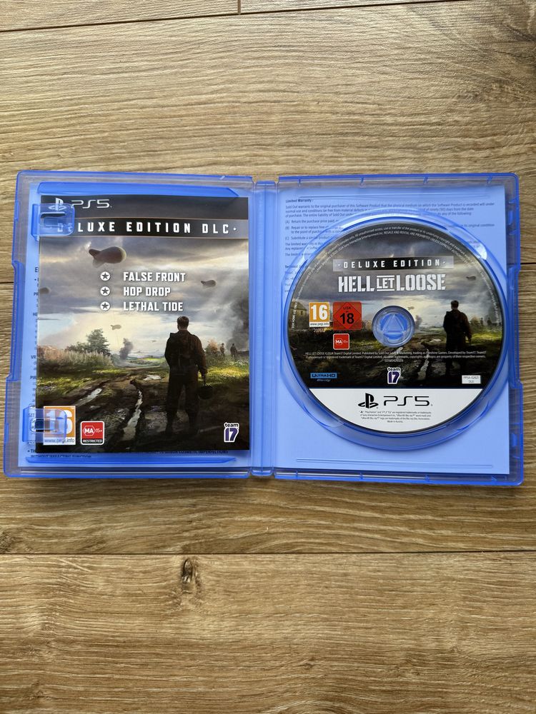 Gra Hell Let Loose Polska Wersja PL PlayStation 5 Ps5 Slim