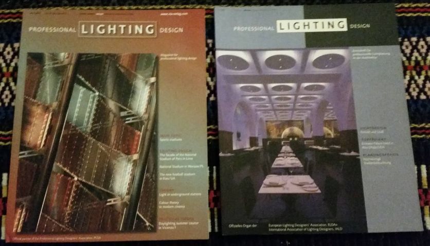 revistas Lighting Design (importadas)
