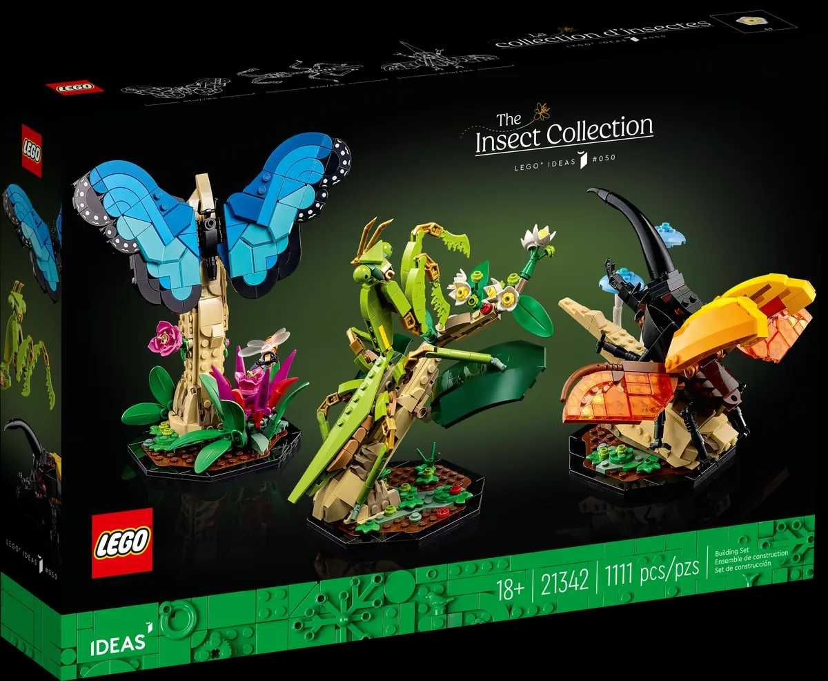 LEGO Ideas 21342 Kolekcja owadów