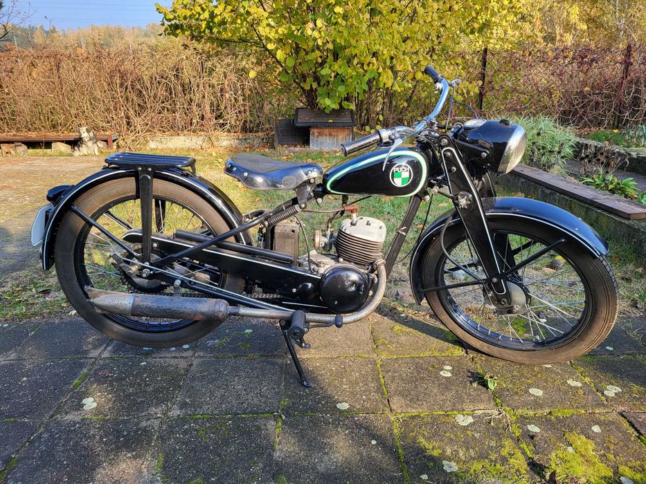Motocykl PUCH 125 ZABYTKOWY - 1941 rok