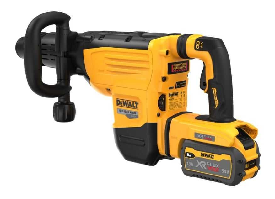 Młot Wyburzeniowy DeWALT DCH892X2-QW / SDS-Max 54V Li-Ion 2x9,0Ah FLEX