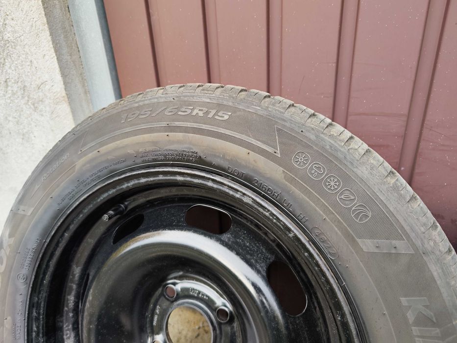 Felgi stalowe CITROEN 4x108x65,1 z oponami WIELOSEZONOWYMI 195/65/15