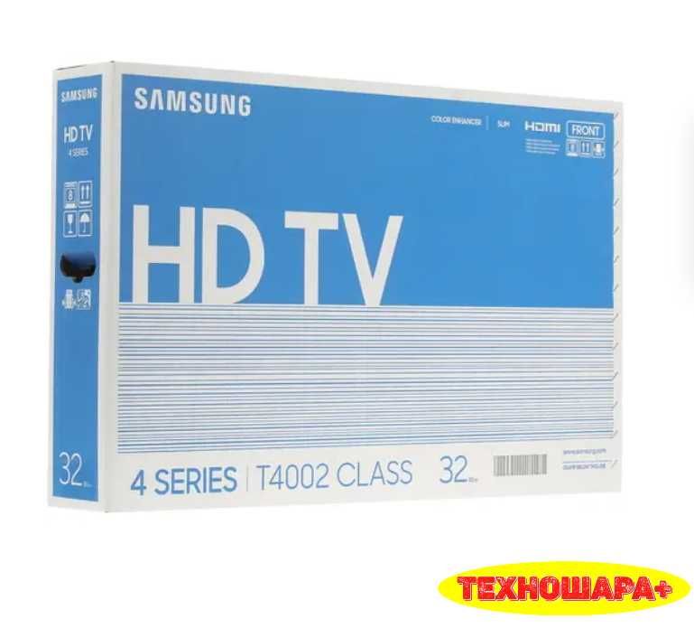 Телевизор Samsung UE32T4002AK|T2|USB|HDR|Dolby Digital Plus|Без рамок