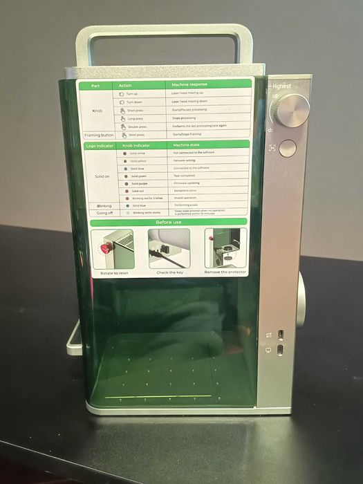 Grawerka Laserowa XTool F1 + Moduł Obrotowy RA2