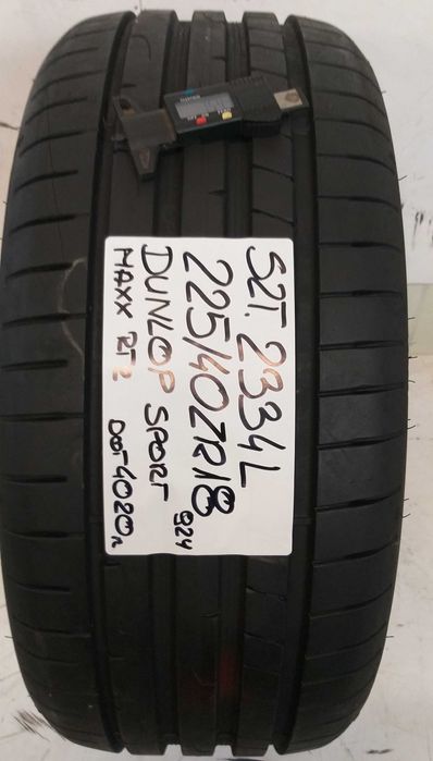 Szt 2334L Sztuka 225/40R18 92Y Dunlop Sport Maxx RT2 dot.4020