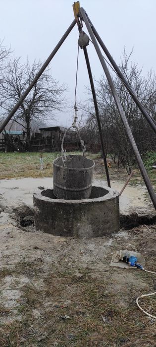 Копка Колодца,чыстка,докоп,рестовраци