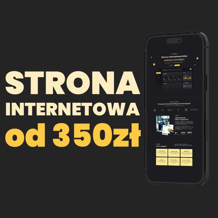 Strona internetowa dla Twojej firmy | Przejrzysta i funkcjonalna