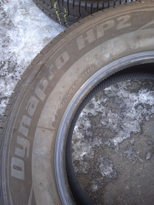 Резина всесезон 245.65.17 Hankook DunaproH/P2,23г,7.5 мм, Hungary.
