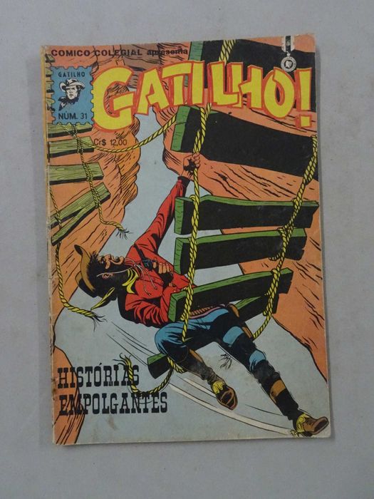 Livro Cómico Colegial apresenta o Gatilho nº 31