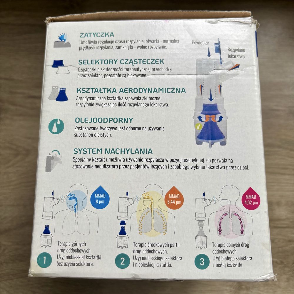 Inhalator kompresowy tlokowy Diagnostic