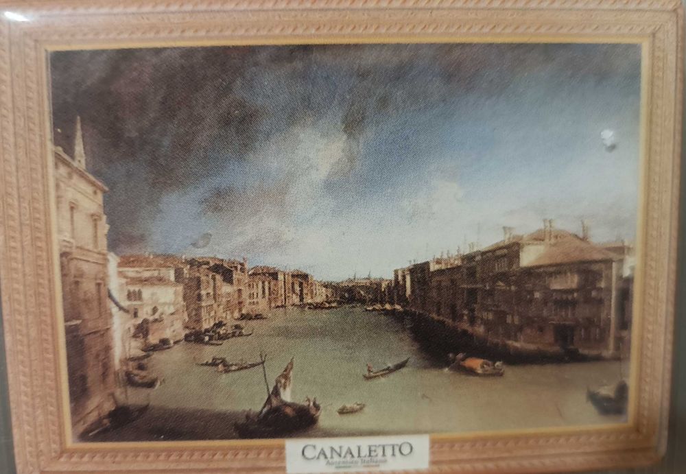 Magnesy na lodówkę Canaletto widoki Italii