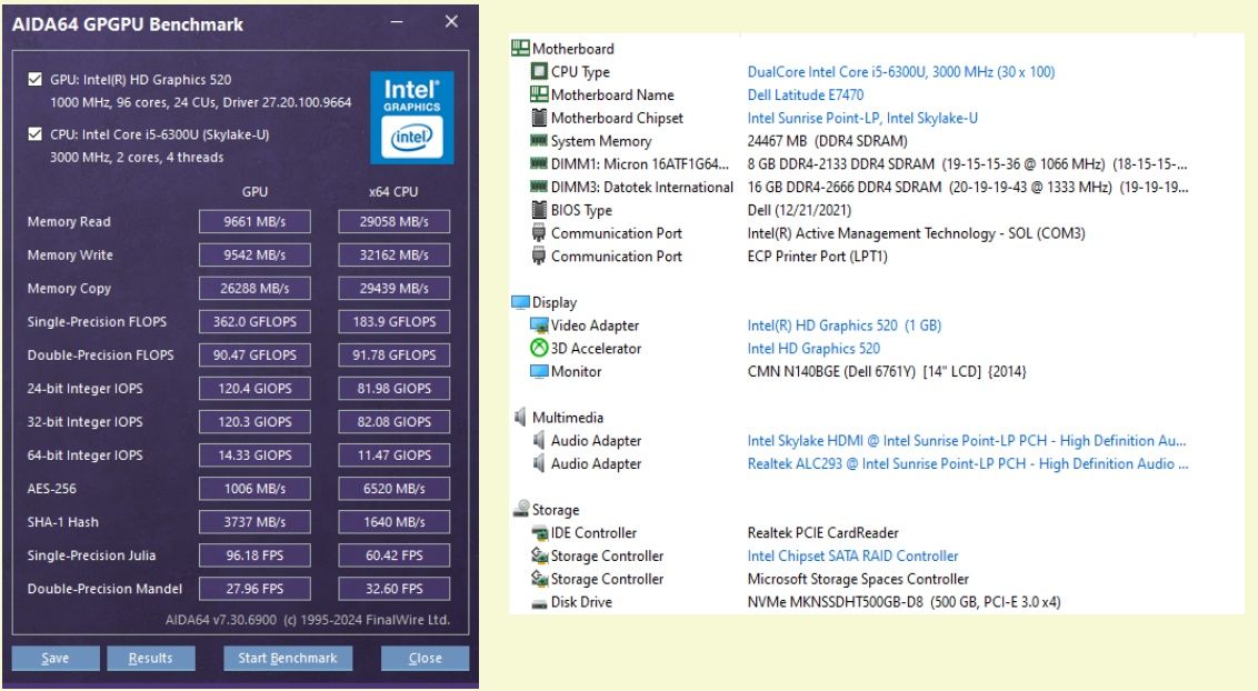 Dell Latitude E7470 14″, i5-6300u/16GB DDR4/512GB SSD

Ноутбук з 14-д