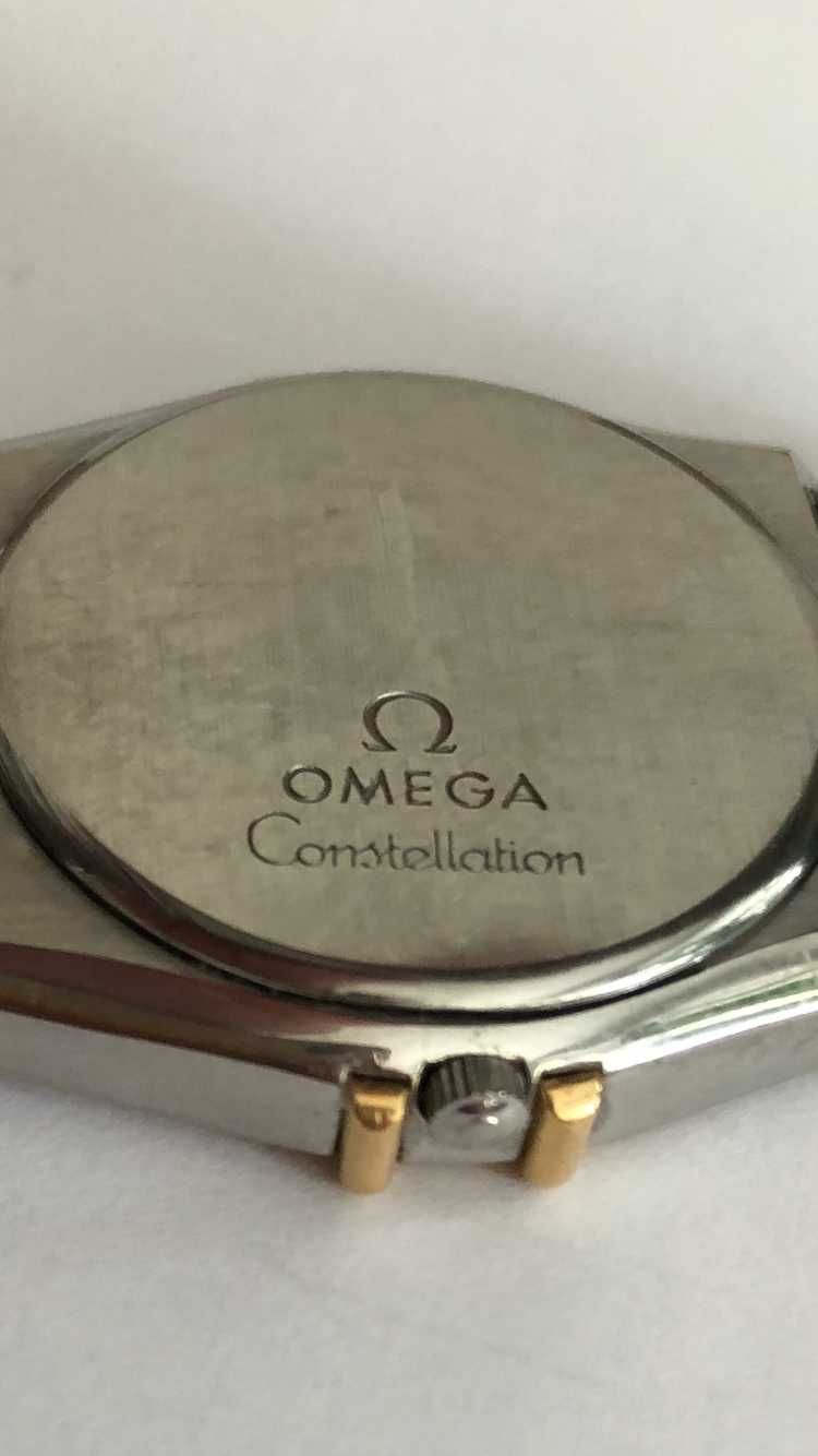 Omega Constellation, czarna tarcza, super zegarek męski lub unisex!!!