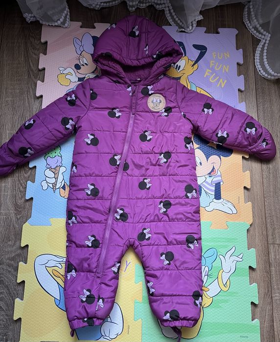 Комбінезон зимовий на дівчинку