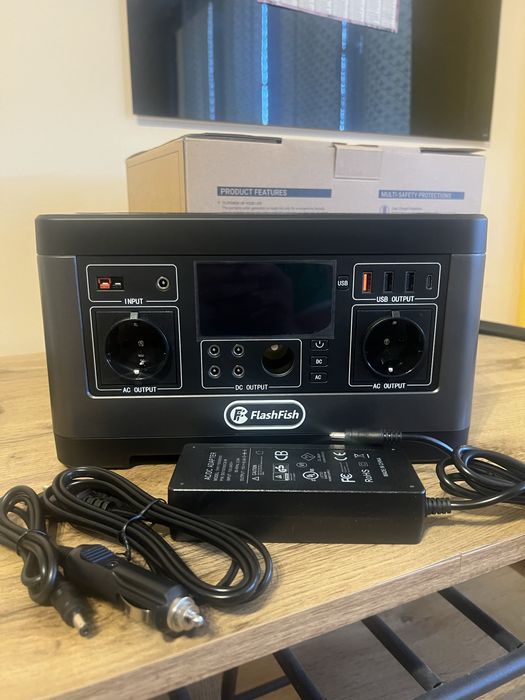 Портативна електростанція  500 Вт Зарядна станція Flashfish P63 ОПТ!