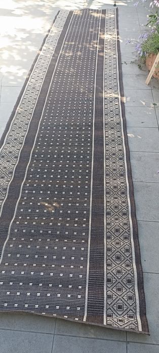 Доріжка  коричнево -бежева  безворсова недорого