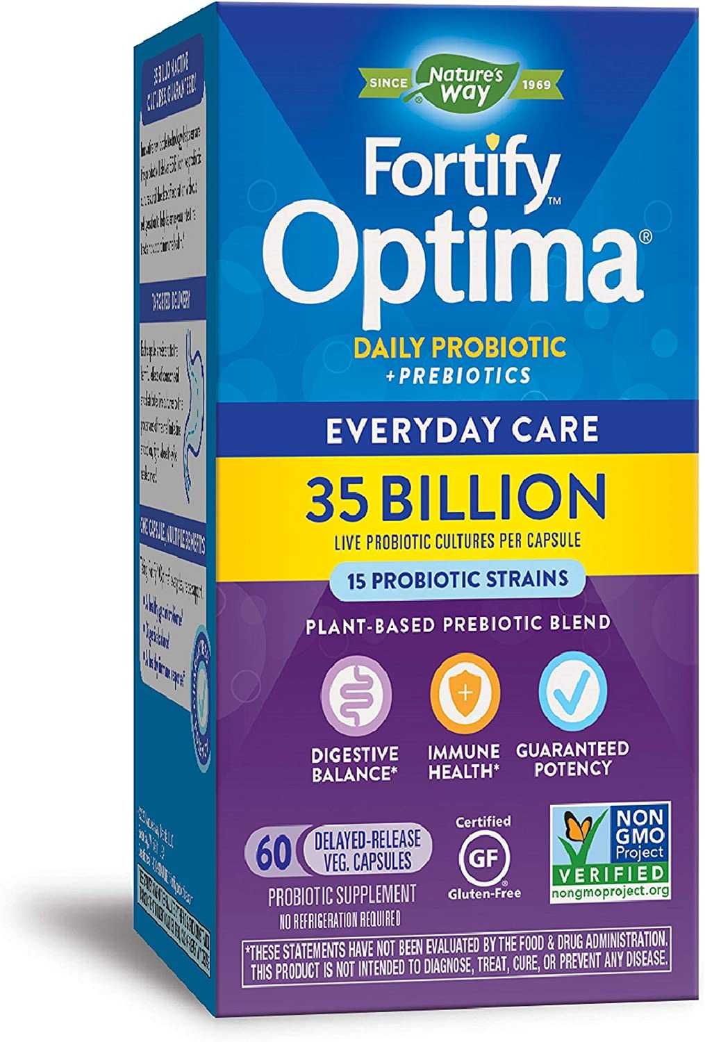 Promocja - Primadophilus Fortify Optima 60 kaps - najlepszy probiotyk!