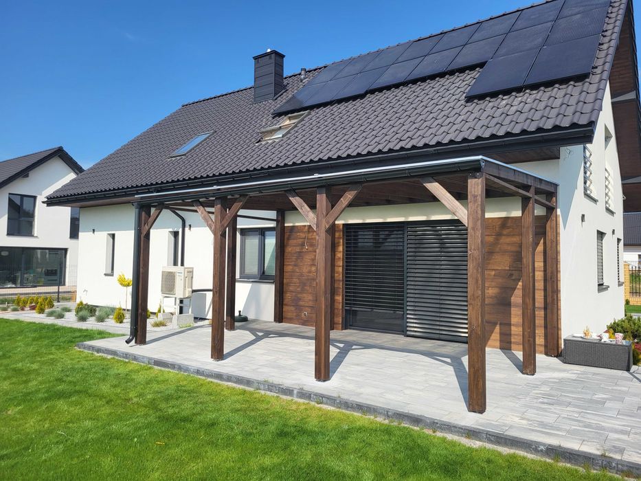 Pergole, zadaszenia, wiaty, tarasy