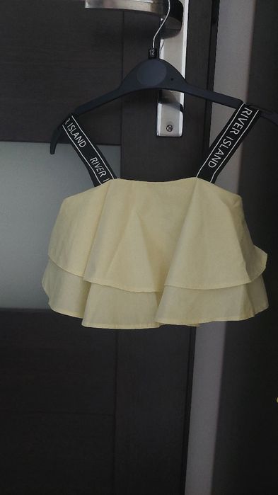 Cytrynowy top River Island